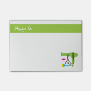 Notas Post-it® Herramientas de los peinados
