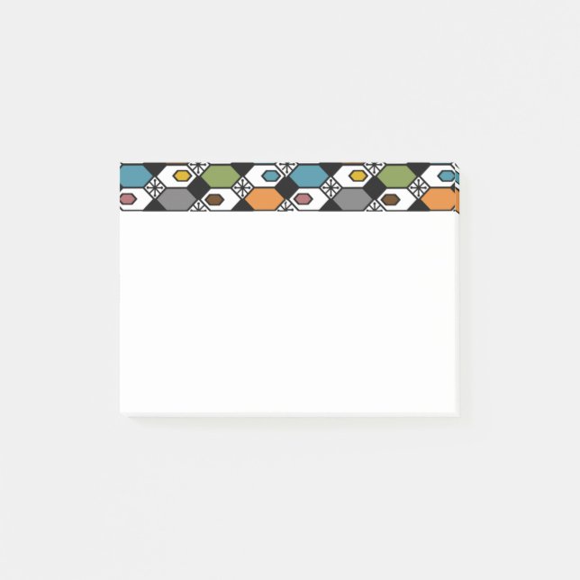Notas Post-it® Hexageres y estallidos (Anverso)