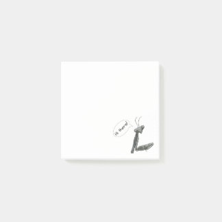 Notas Post-it® Hi there Praying Mantis