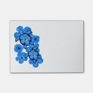 Notas Post-it® Hibisco y tortugas azules de Honu