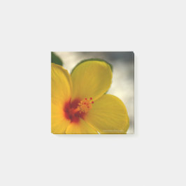 Notas Post-it® Hibiscus amarillo
