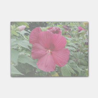 Notas Post-it® Hibiscus Rojo