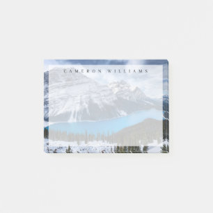 Notas Post-it® Hielo y nieve   Lago Peyto, Rockies Canadienses