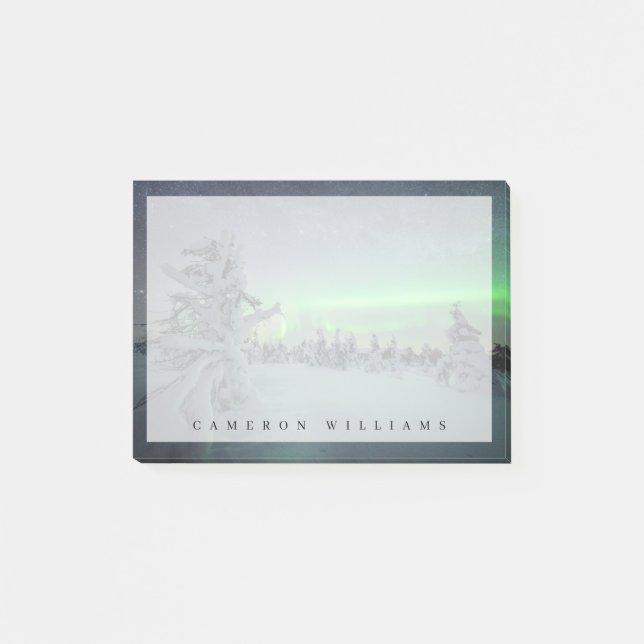 Notas Post-it® Hielo y nieve | Parque nacional Pallas-Yllastuntur (Anverso)