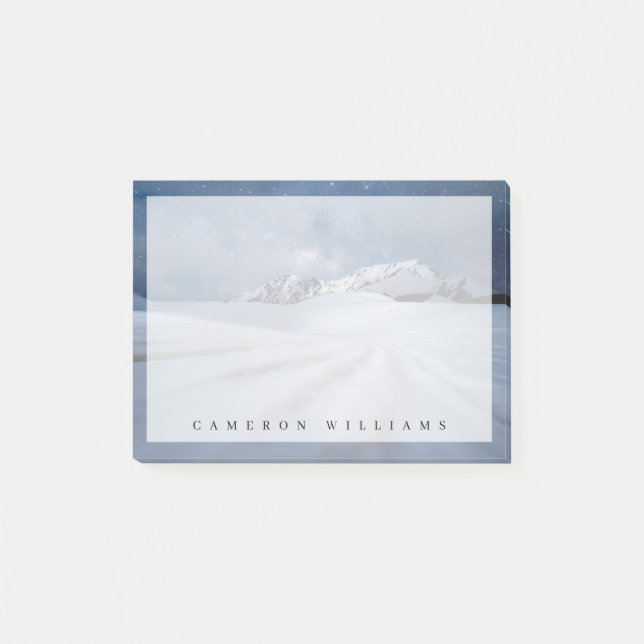 Notas Post-it® Hielo y nieve | Tateyama-Kurobe, Japón (Anverso)