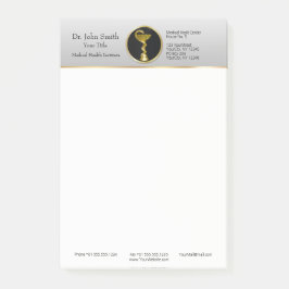 Notas Post-it® Higienia Médica Profesional Bowl Gold