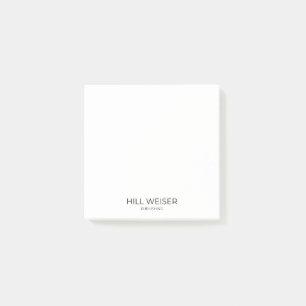 Notas Post-it® Hill Weiser Publishing, 7,6 cm x 7,6 cm