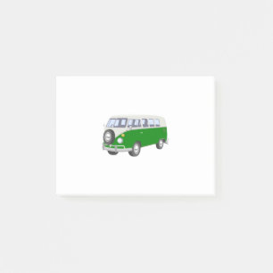 Notas Post-it® Hippy Van Green