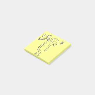 Notas Post-it® Hiya Buddy Notes