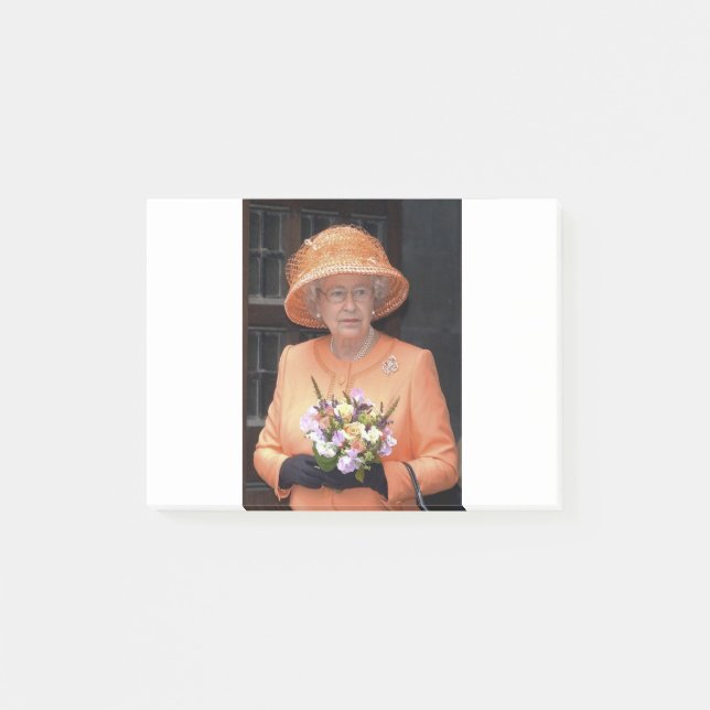 Notas Post-it® HM Queen Elizabeth II Platinum Jubilee (Anverso)