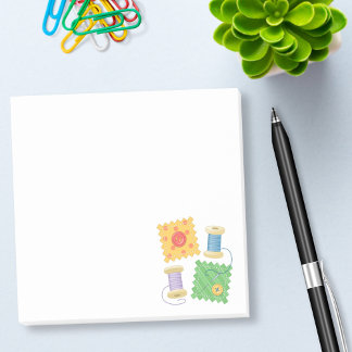 Notas Post-it® Hobby de la artesanía de coser