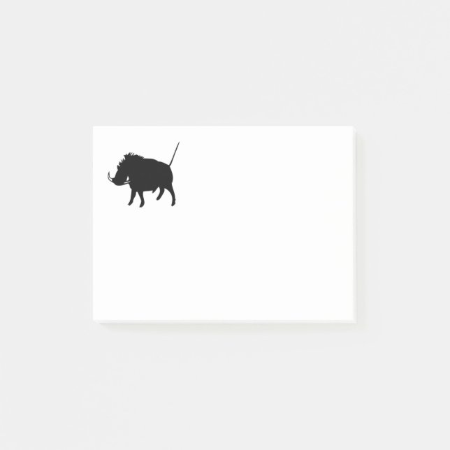 Notas Post-it® Hog Wart (Anverso)