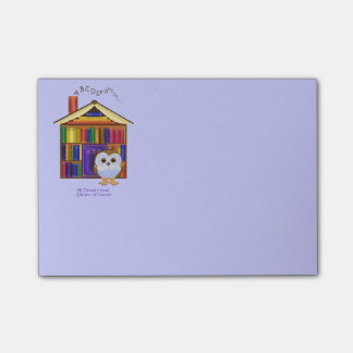 Notas Post-it® ¡Hogar ideal - biblioteca!