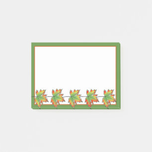 Notas Post-it® Hoja de arce
