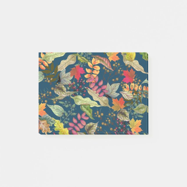 Notas Post-it® Hojas de otoño (Anverso)