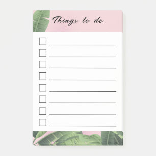 Notas Post-it® Hojas de plátano personalizadas