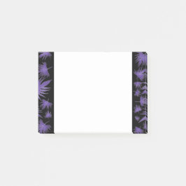 Notas Post-it® Hojas moradas de vino canario