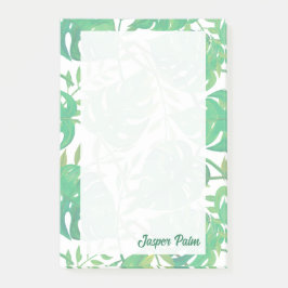 Notas Post-it® Hojas Tropicales Personalizadas