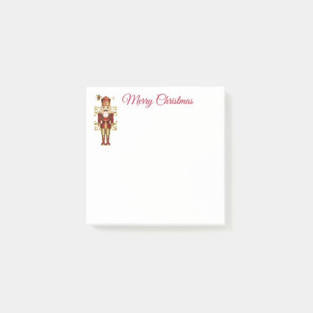 Notas Post-it® Holiday Nutcracker Post-it-Notes (Anverso)