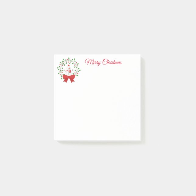 Notas Post-it® Holiday Post it Notes (Anverso)