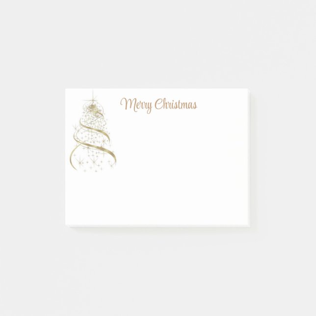 Notas Post-it® Holiday Tree  (Anverso)