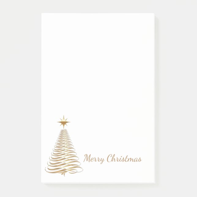 Notas Post-it® Holiday Tree Post-it-Notes (Anverso)