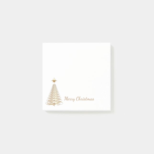 Notas Post-it® Holiday Tree Post-it-Notes (Anverso)