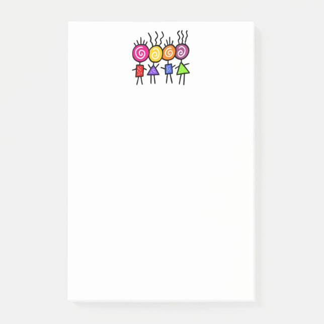 Notas Post-it® holiES - HOLI MEJOR AMIGOS + tus ideas (Anverso)