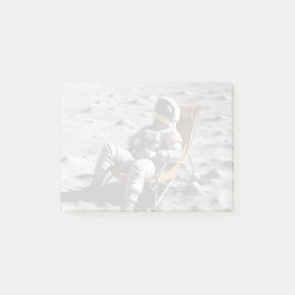 Notas Post-it® Hombre en la luna