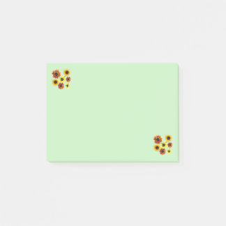 Notas Post-it® Honey Bees on Sunflowers Post