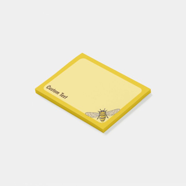 Notas Post-it® Honeybee (En perspectiva)