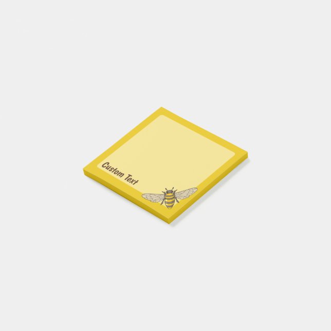Notas Post-it® Honeybee Post-it Notes (En perspectiva)
