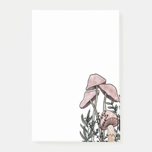 Notas Post-it® Hongos (Anverso)