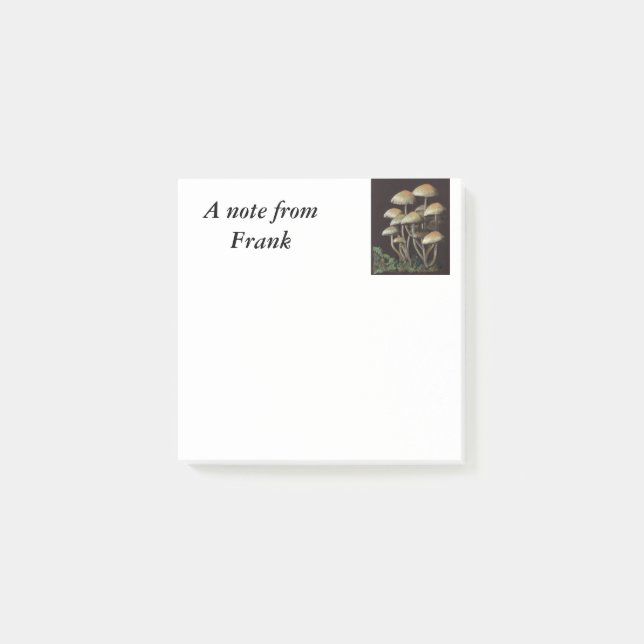 Notas Post-it® Hongos (Anverso)