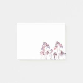 Notas Post-it® Hongos de tinta morada