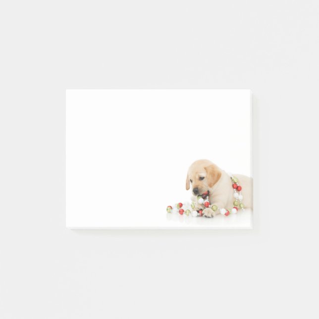 Notas Post-it® Hora del recreo II del perrito del día de fiesta (Anverso)