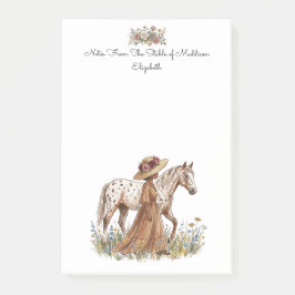 Notas Post-it® Horse Lover Gift Stationery