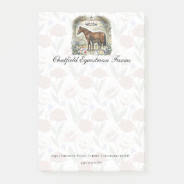 Notas Post-it® Horse Lover Gift Stationery  