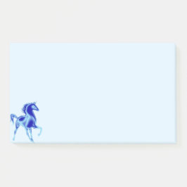 Notas Post-it® Horse Post it Notes - Azul