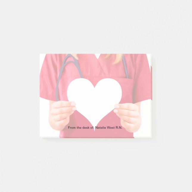 Notas Post-it® Hospital de temas médicos  (Anverso)