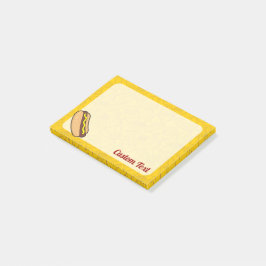 Notas Post-it® Hotdog