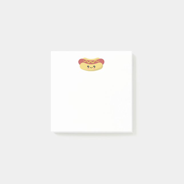 Notas Post-it® Hotdog (Anverso)