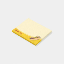 Notas Post-it® Hotdog