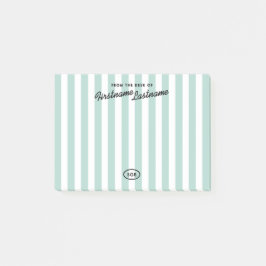 Notas Post-it® Hotel Retro California Rayado Memo