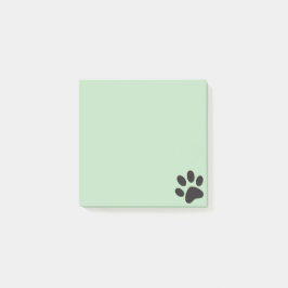 Notas Post-it® huella de pata 