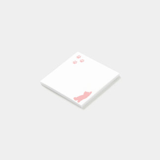 Notas Post-it® Huellas de gato