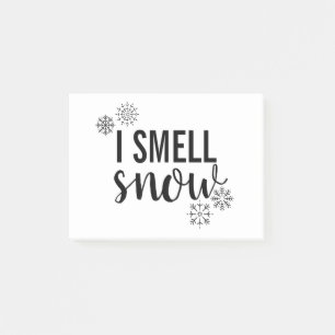 Notas Post-it® Huelo nieve
