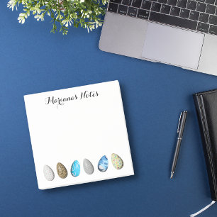 Notas Post-it® huevos coloreados personalizados de pascua 3d eleg