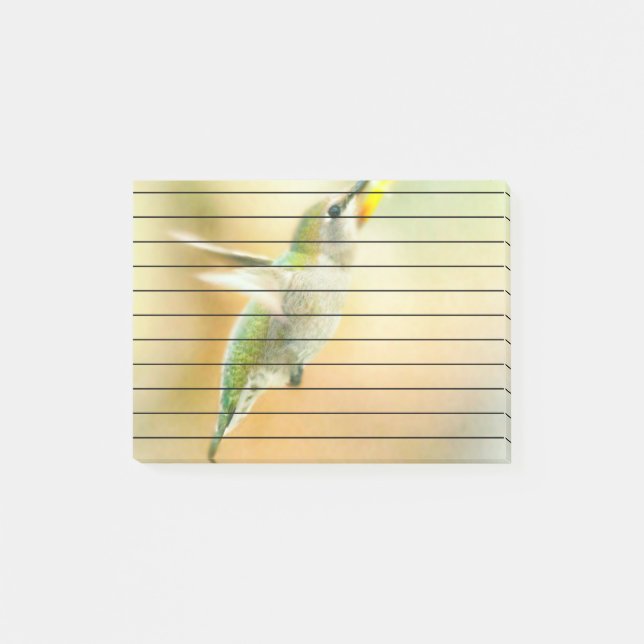 Notas Post-it® Hummingbird en la luz de la madrugada (Anverso)