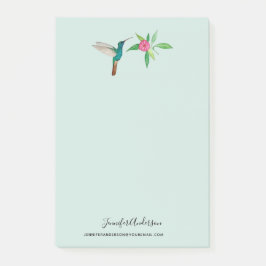 Notas Post-it® Hummingbird personalizado